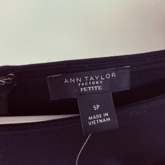 NWT Ann Taylor Factory Ponte Shift Dress SP - Picture 4 of 9